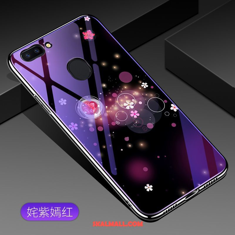 Oppo R15 Pro Skal All Inclusive Kreativa Skydd Spegel Silikon Billigt