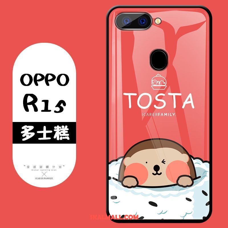 Oppo R15 Skal All Inclusive Gul Glas Trend Fallskydd Köpa