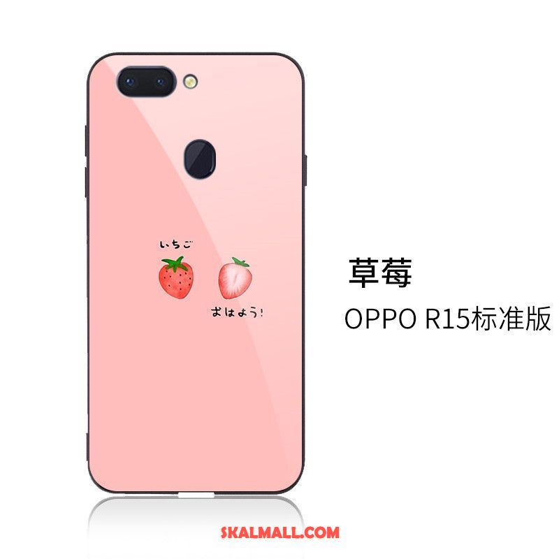 Oppo R15 Skal Blå Glas Mobil Telefon All Inclusive Fallskydd Fodral Köpa