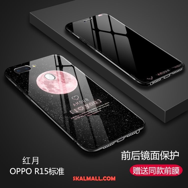 Oppo R15 Skal Glas Purpur Mobil Telefon Online