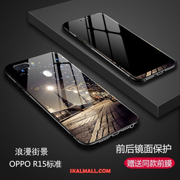 Oppo R15 Skal Glas Purpur Mobil Telefon Online