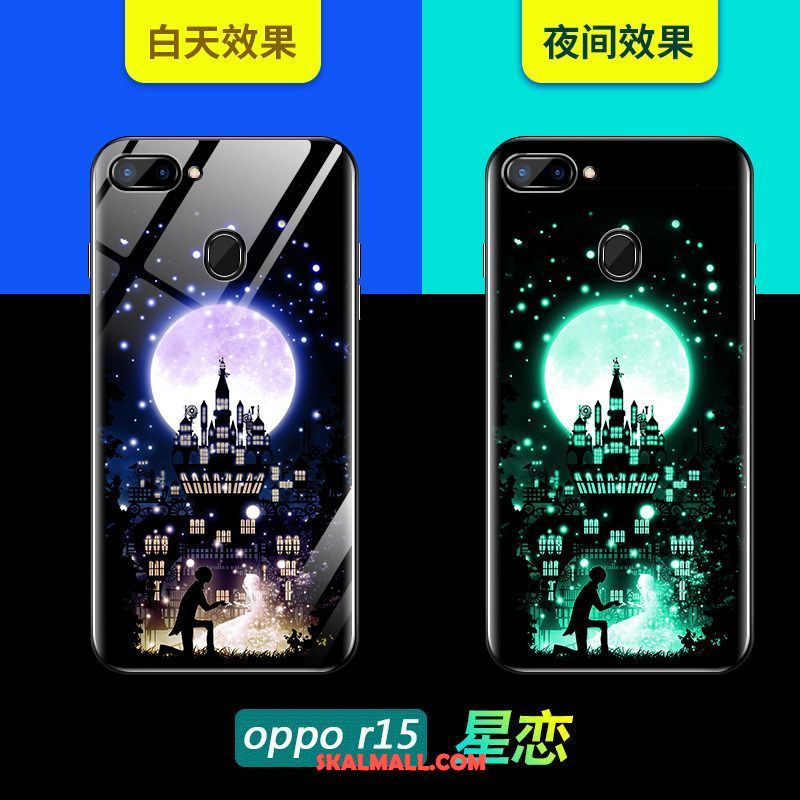 Oppo R15 Skal Mobil Telefon Stjärna Fallskydd All Inclusive Glas Fodral Köpa