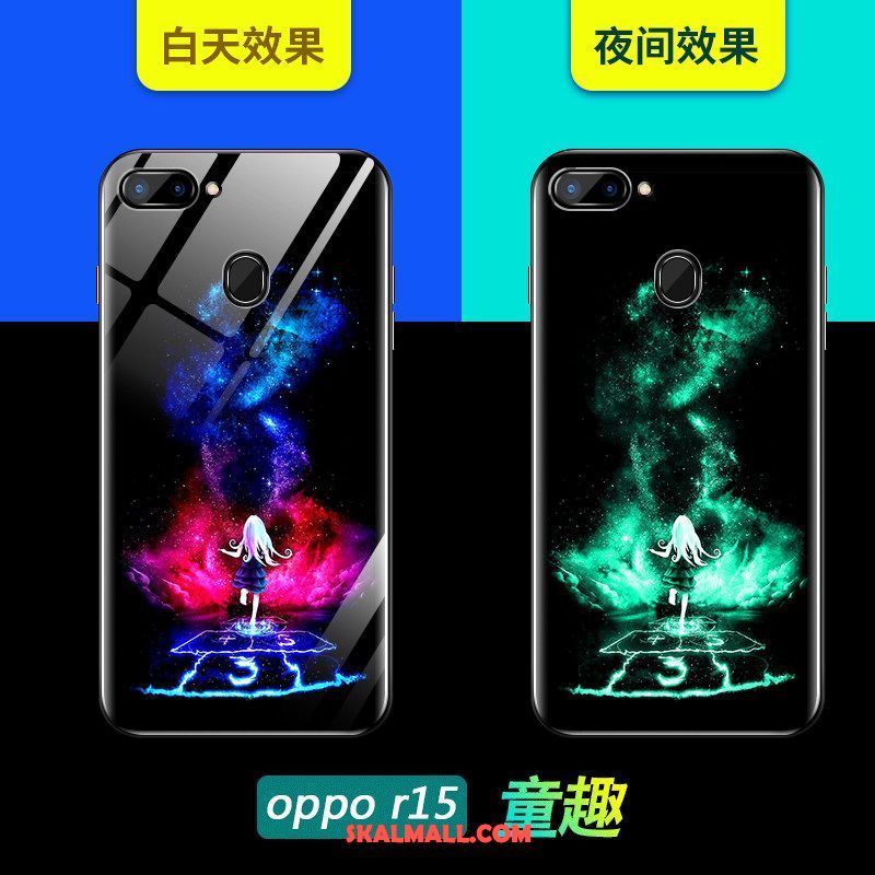 Oppo R15 Skal Mobil Telefon Stjärna Fallskydd All Inclusive Glas Fodral Köpa