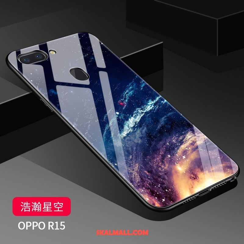 Oppo R15 Skal Nubuck Fallskydd Tillbehör All Inclusive Vit Till Salu