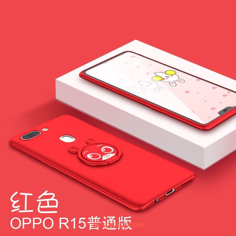 Oppo R15 Skal Skydd All Inclusive Rosa Mobil Telefon Fallskydd På Nätet