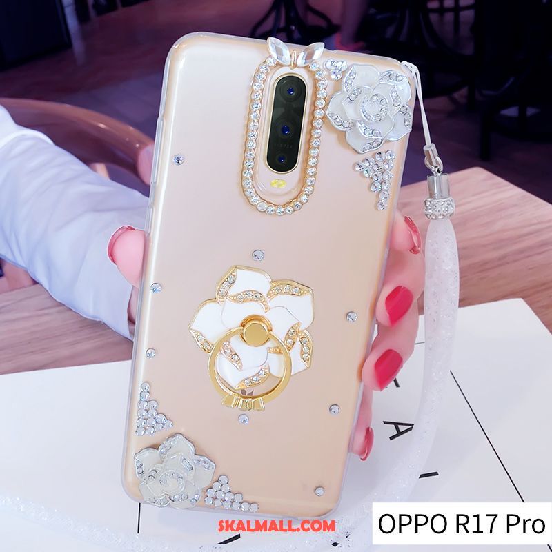 Oppo R17 Pro Skal All Inclusive Med Strass Hängsmycken Skydd Ny Fodral På Rea