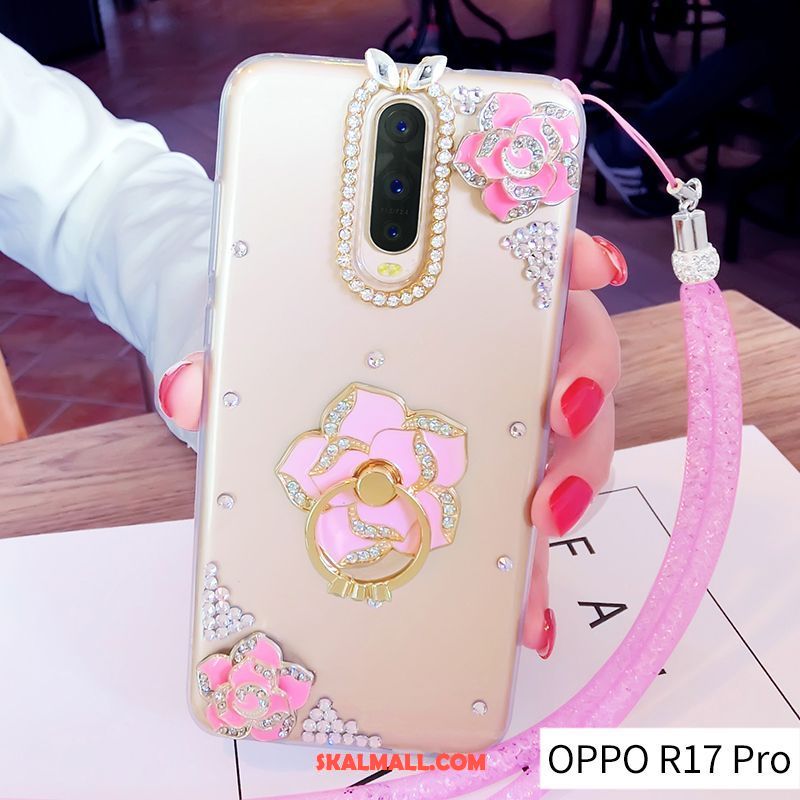 Oppo R17 Pro Skal All Inclusive Med Strass Hängsmycken Skydd Ny Fodral På Rea