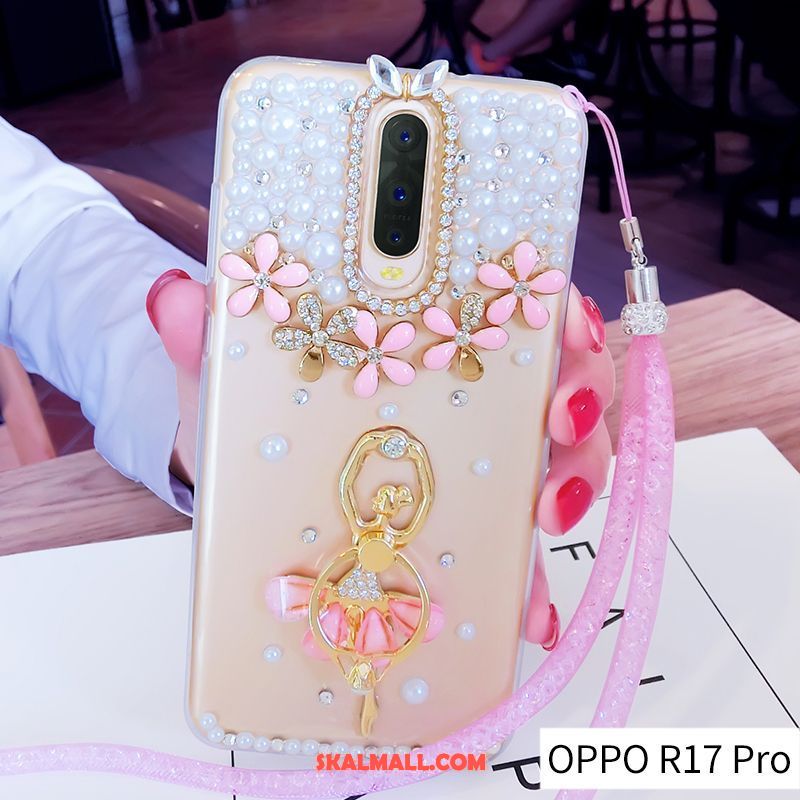 Oppo R17 Pro Skal All Inclusive Med Strass Hängsmycken Skydd Ny Fodral På Rea