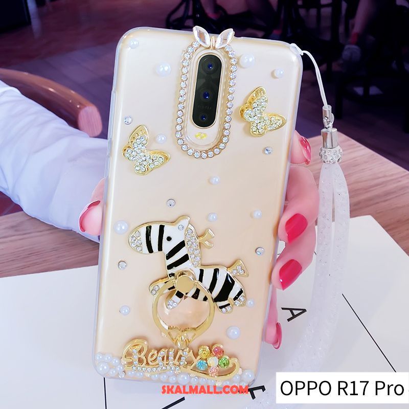 Oppo R17 Pro Skal All Inclusive Med Strass Hängsmycken Skydd Ny Fodral På Rea