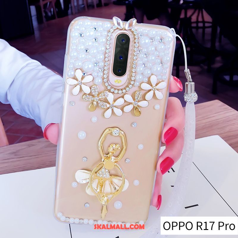 Oppo R17 Pro Skal All Inclusive Med Strass Hängsmycken Skydd Ny Fodral På Rea