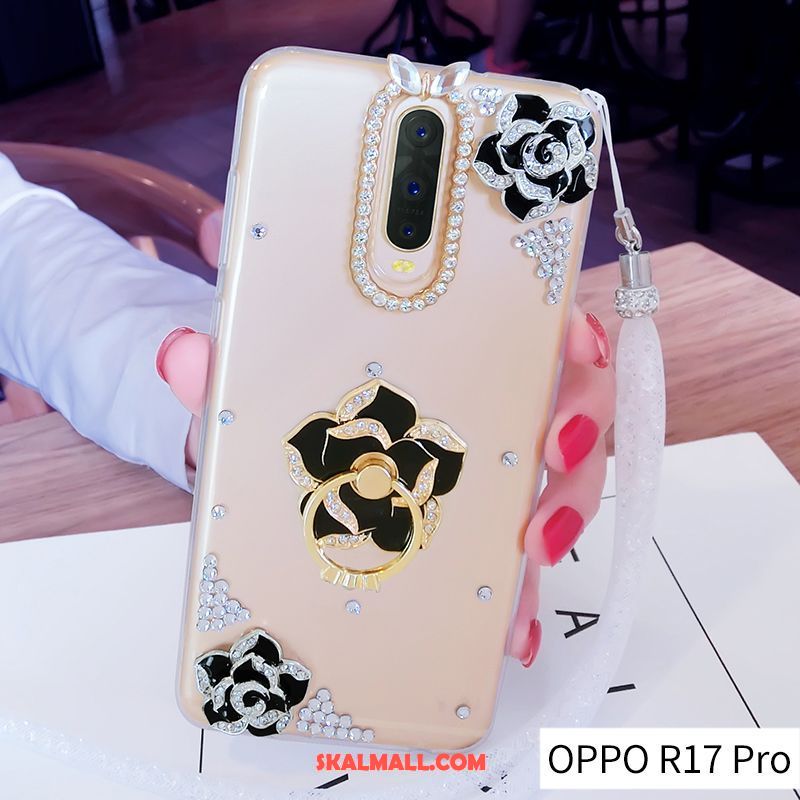 Oppo R17 Pro Skal All Inclusive Med Strass Hängsmycken Skydd Ny Fodral På Rea