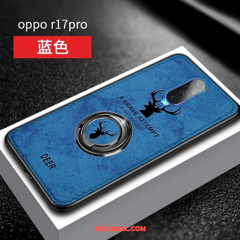 Oppo R17 Pro Skal Blå Ny Silikon Personlighet Mjuk Billig