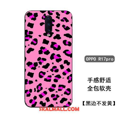 Oppo R17 Pro Skal Fallskydd Par Leopard All Inclusive Mjuk Fodral Billiga