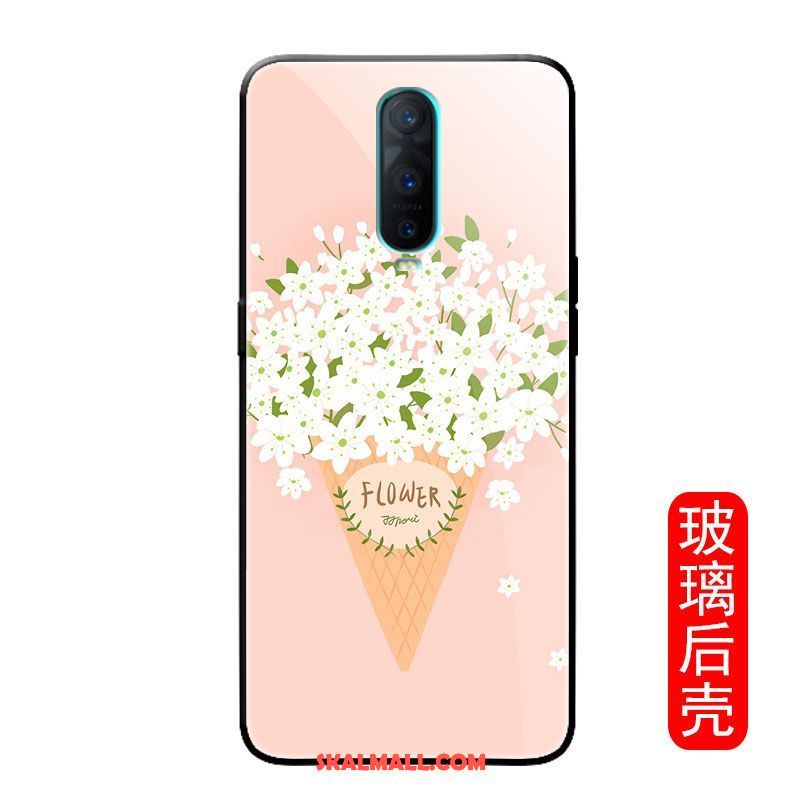 Oppo R17 Pro Skal Handgjord Net Red Blommor All Inclusive Grön Rea