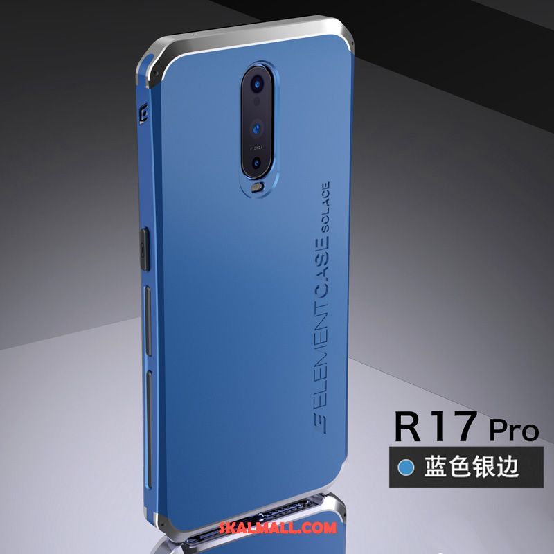 Oppo R17 Pro Skal Trend Varumärke Skydd All Inclusive Metall Net Red Billigt