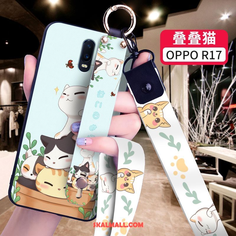 Oppo R17 Skal Nubuck Silikon Slim Tecknat Vacker Fodral Köpa