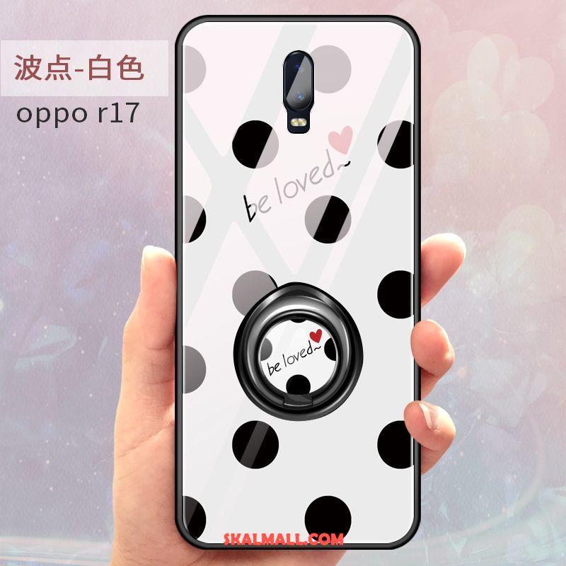 Oppo R17 Skal Ny Trend Varumärke Kreativa Svart Mobil Telefon Fodral Billiga