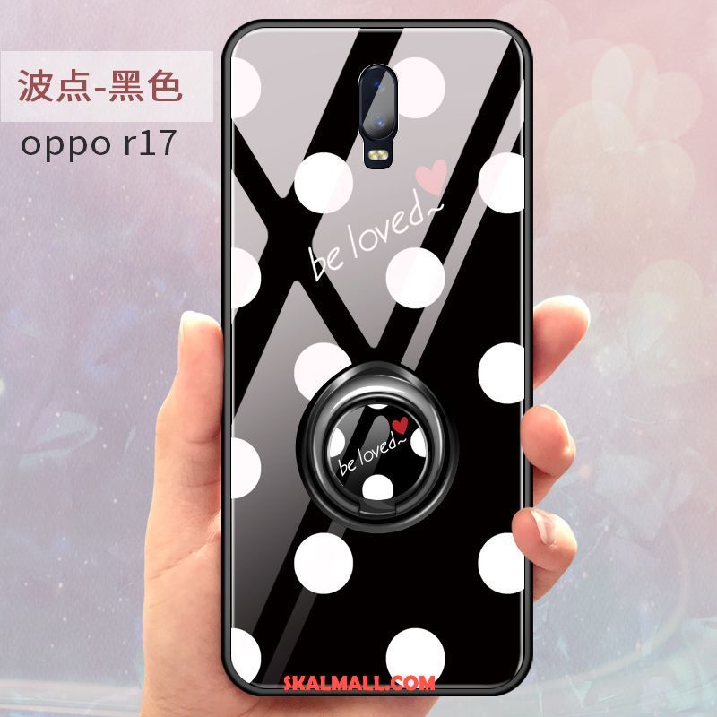 Oppo R17 Skal Ny Trend Varumärke Kreativa Svart Mobil Telefon Fodral Billiga