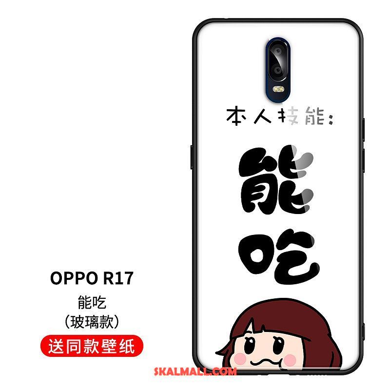 Oppo R17 Skal Skydd Roliga Trend Varumärke Silikon Originalitet Rea