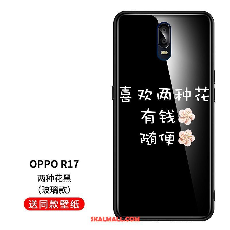 Oppo R17 Skal Skydd Roliga Trend Varumärke Silikon Originalitet Rea