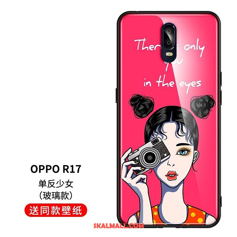 Oppo R17 Skal Skydd Roliga Trend Varumärke Silikon Originalitet Rea