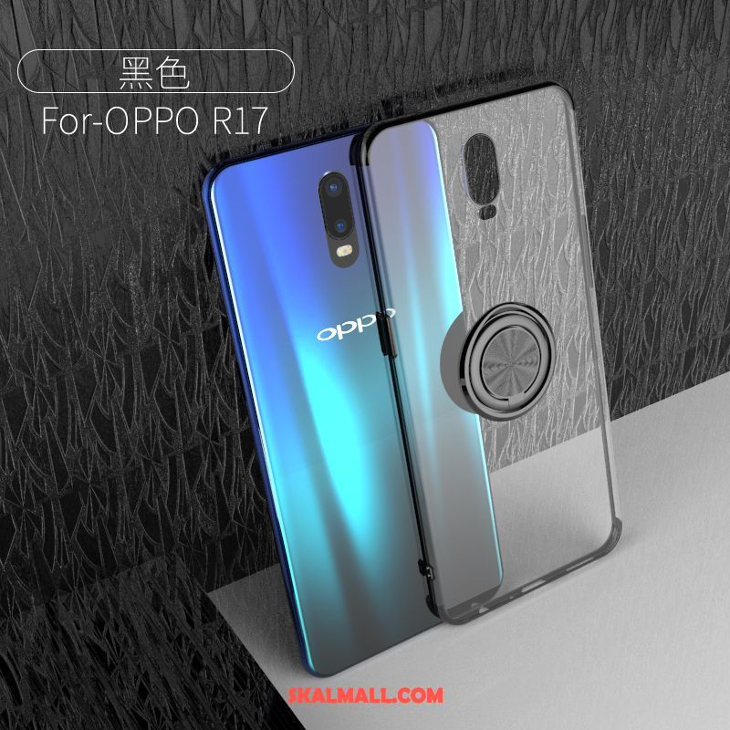 Oppo R17 Skal Support Fallskydd Trend Varumärke Blå Ring Rea