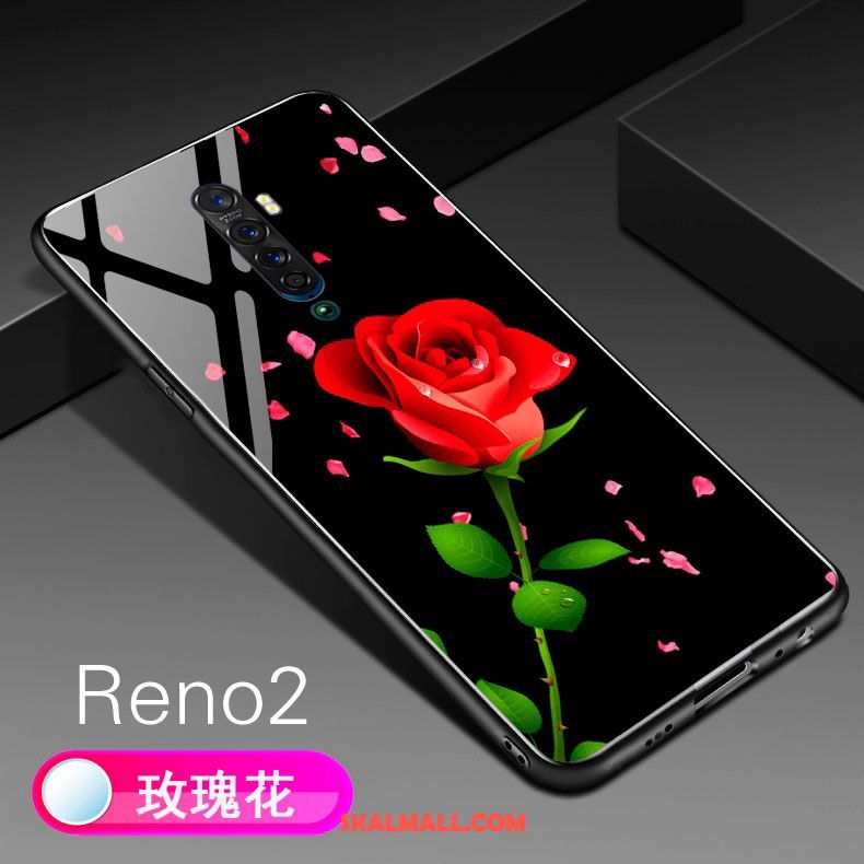 Oppo Reno 2 Skal Kreativa Blommor All Inclusive Fallskydd Ny Köpa