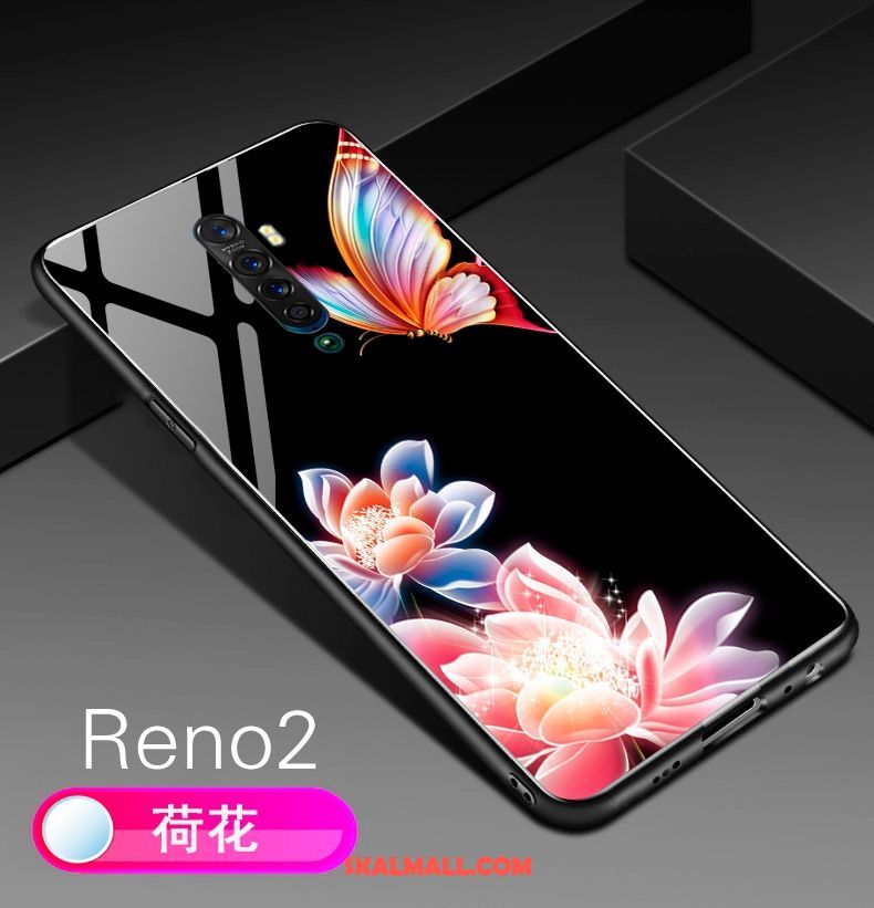 Oppo Reno 2 Skal Kreativa Blommor All Inclusive Fallskydd Ny Köpa