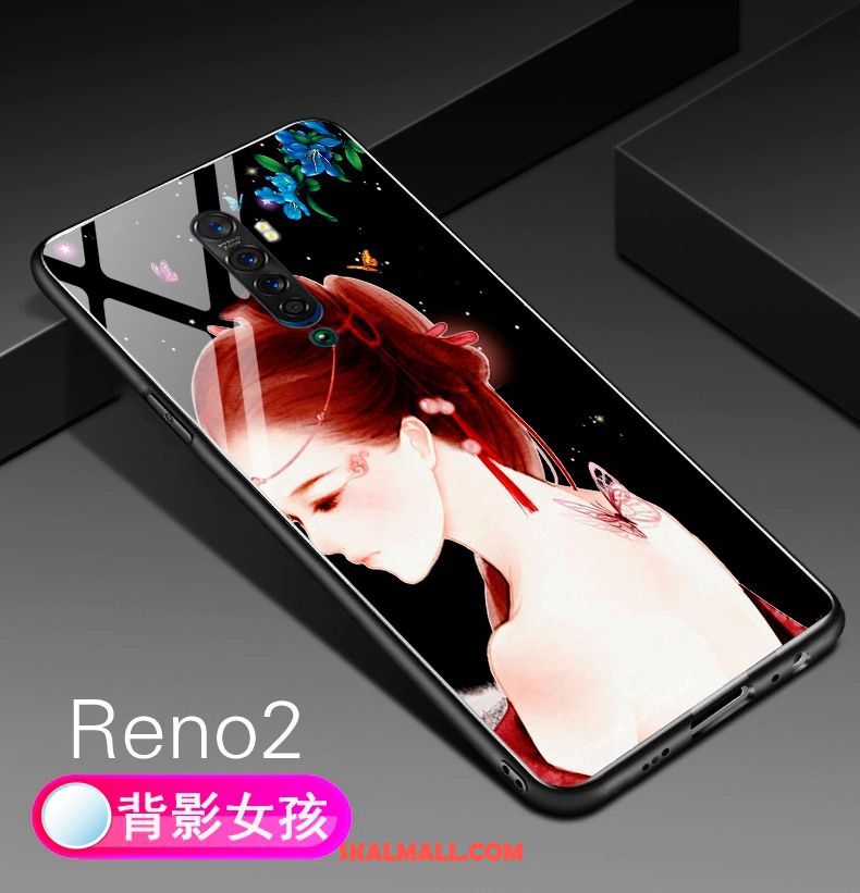 Oppo Reno 2 Skal Kreativa Blommor All Inclusive Fallskydd Ny Köpa