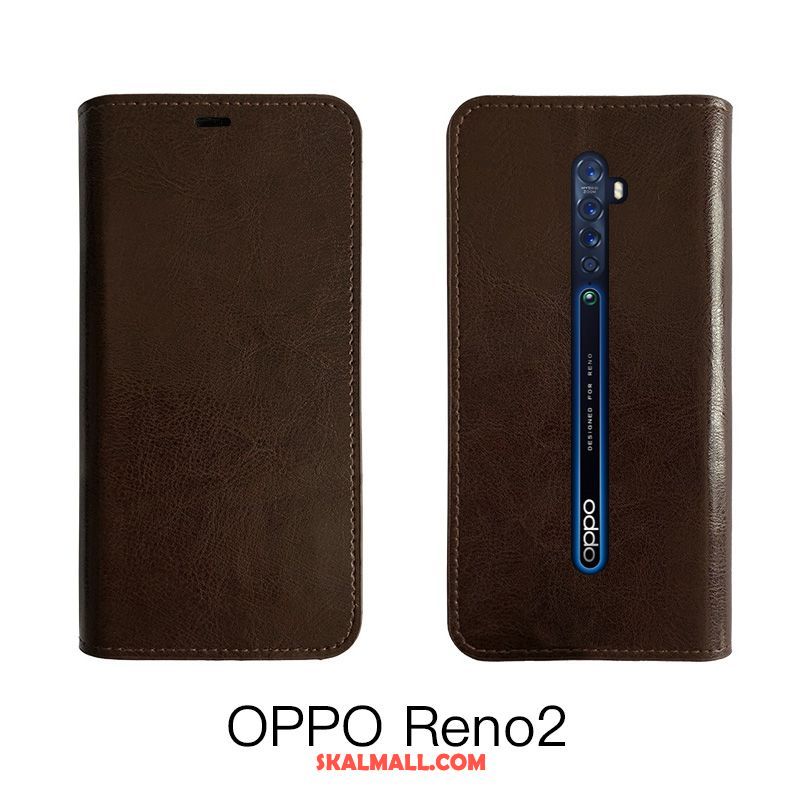 Oppo Reno 2 Skal Täcka Cow All Inclusive Svart Skydd Billiga