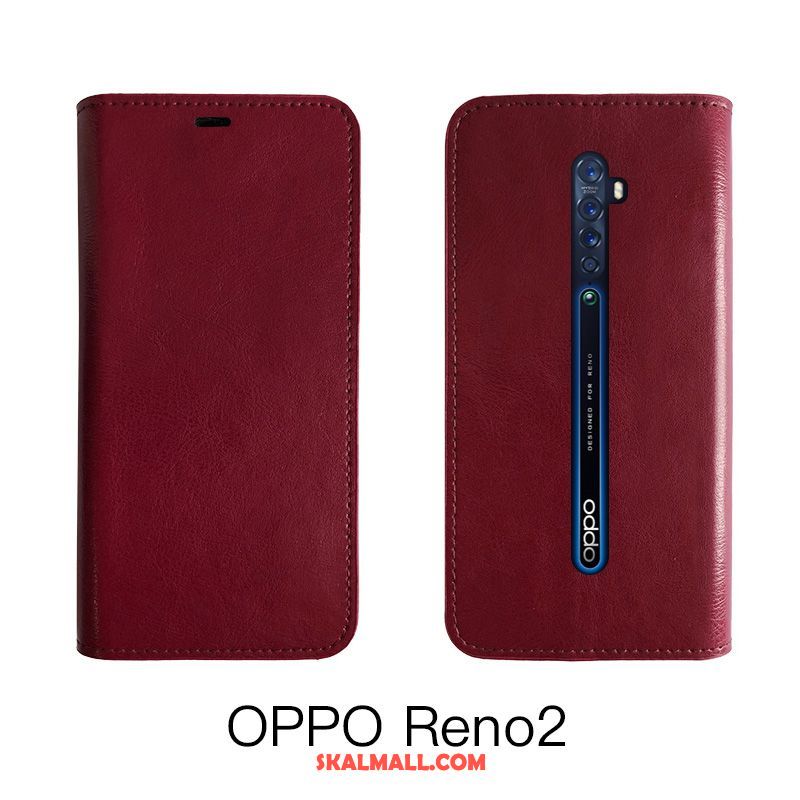 Oppo Reno 2 Skal Täcka Cow All Inclusive Svart Skydd Billiga