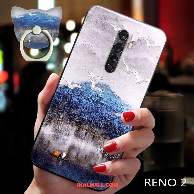 Oppo Reno 2 Skal Vind Silikon Månad All Inclusive Kinesisk Stil Fodral Köpa