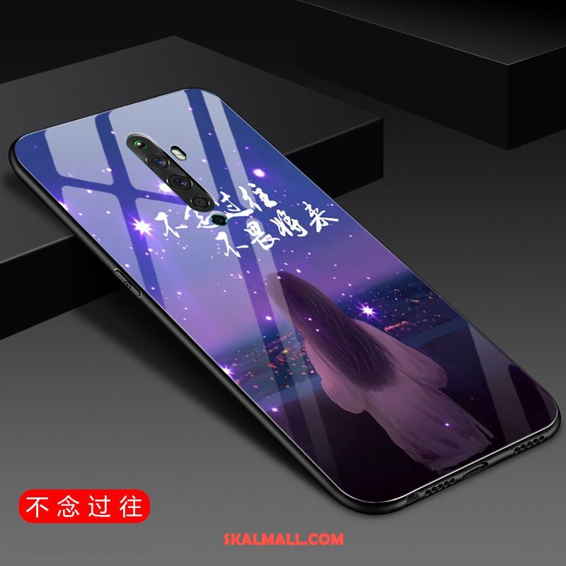 Oppo Reno 2 Z Skal Glas Fallskydd Hård Mobil Telefon Trend Fodral Billigt