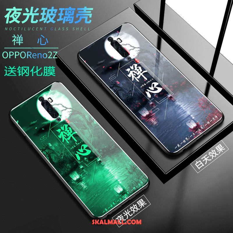 Oppo Reno 2 Z Skal Glas Skärmskydd Film Mobil Telefon Lysande Härdning Köpa