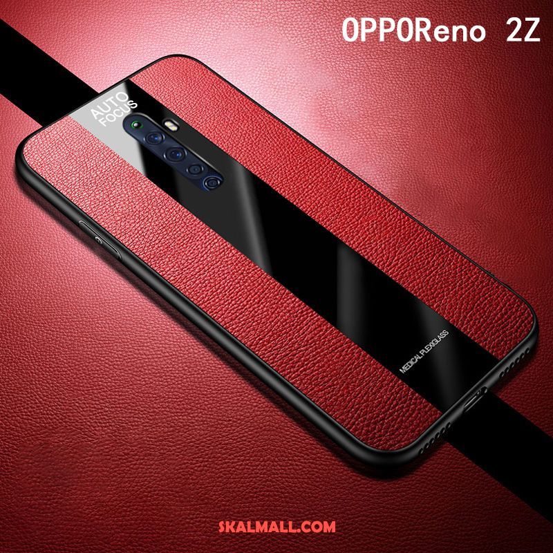 Oppo Reno 2 Z Skal Röd Net Red Fallskydd All Inclusive Mobil Telefon Fodral Till Salu