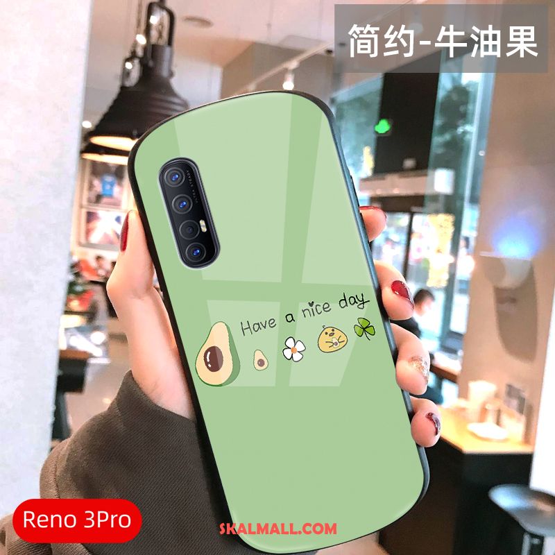 Oppo Reno 3 Pro Skal Fallskydd All Inclusive Gul Mobil Telefon Liten Billigt