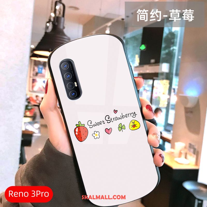 Oppo Reno 3 Pro Skal Fallskydd All Inclusive Gul Mobil Telefon Liten Billigt