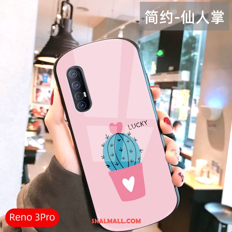 Oppo Reno 3 Pro Skal Fallskydd All Inclusive Gul Mobil Telefon Liten Billigt