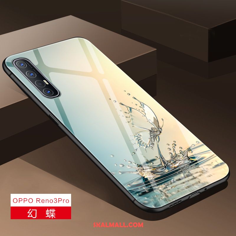 Oppo Reno 3 Pro Skal Mobil Telefon Skydd Tunn Personlighet Lysande Fodral Billig