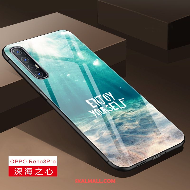 Oppo Reno 3 Pro Skal Mobil Telefon Skydd Tunn Personlighet Lysande Fodral Billig