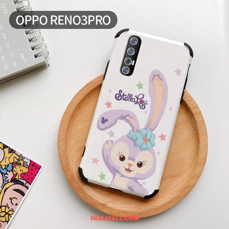 Oppo Reno 3 Pro Skal Vit Söt Ny Mönster Kanin Till Salu