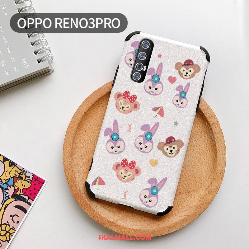 Oppo Reno 3 Pro Skal Vit Söt Ny Mönster Kanin Till Salu