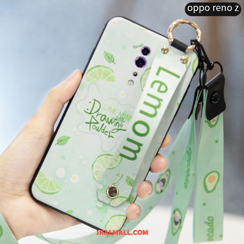 Oppo Reno Z Skal Hängsmycken Skydd Silikon Mobil Telefon Röd Till Salu