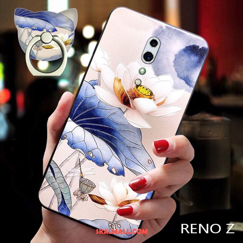 Oppo Reno Z Skal Plommonblomma Mobil Telefon All Inclusive Vind Nubuck Fodral Köpa