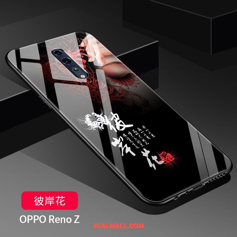 Oppo Reno Z Skal Silikon Skydd Stjärna Skärmskydd Film Fallskydd Billiga