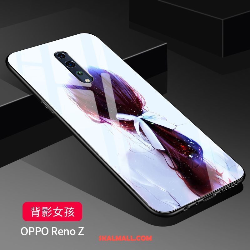 Oppo Reno Z Skal Silikon Skydd Stjärna Skärmskydd Film Fallskydd Billiga