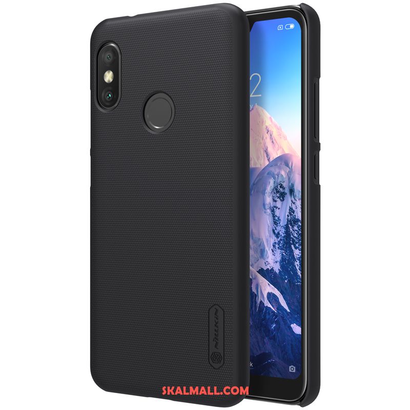 Redmi Note 6 Pro Skal Hård Röd Nubuck Guld Mobil Telefon Köpa