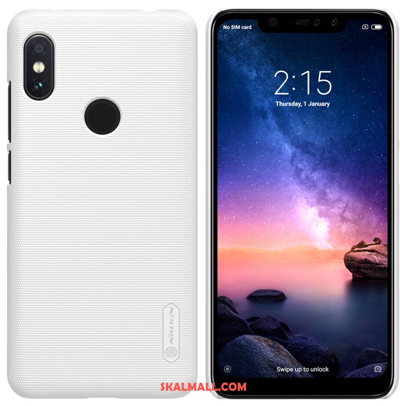 Redmi Note 6 Pro Skal Hård Röd Nubuck Guld Mobil Telefon Köpa