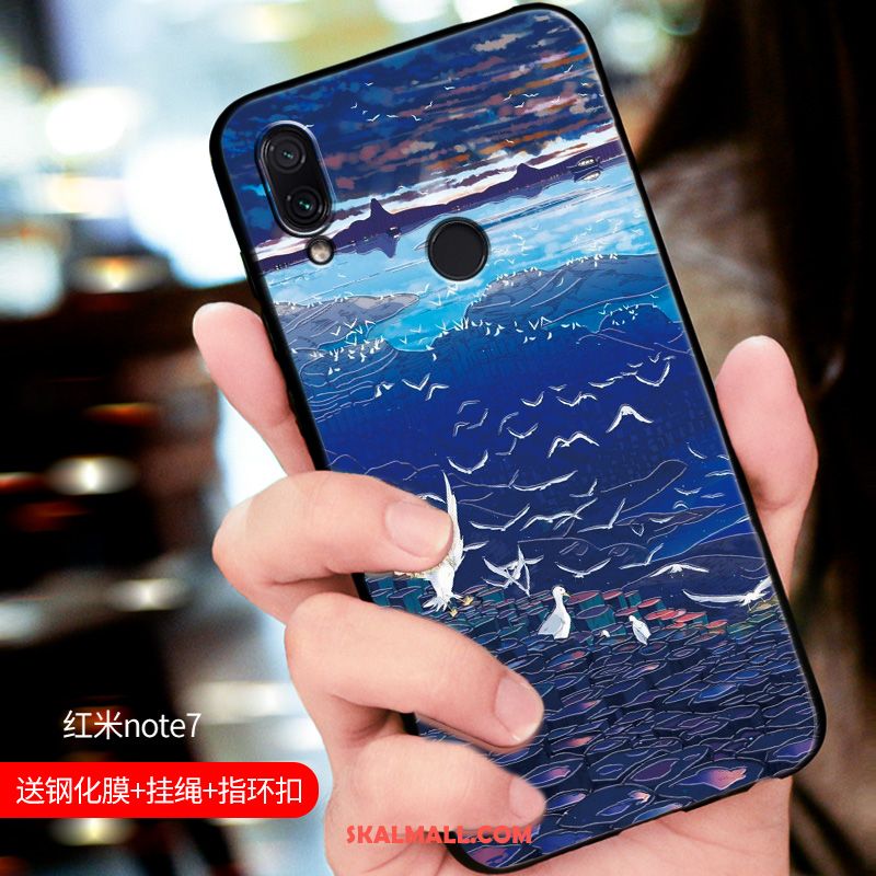 Redmi Note 7 Skal Högt Utbud Nubuck Kreativa Skydd Mobil Telefon Billig