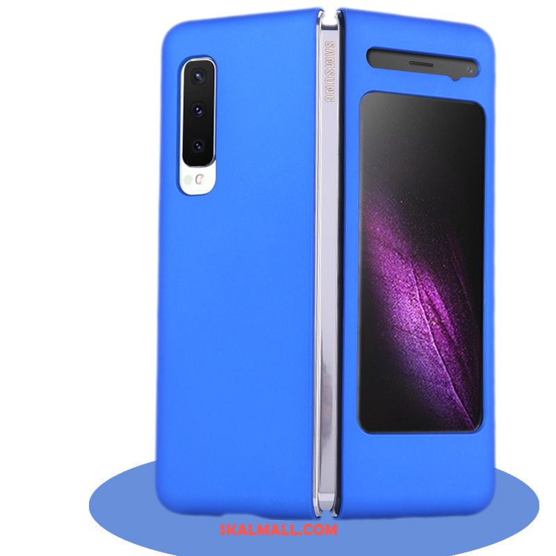 Samsung Fold Skal Purpur Nubuck Slim Stjärna Mobil Telefon Fodral Till Salu